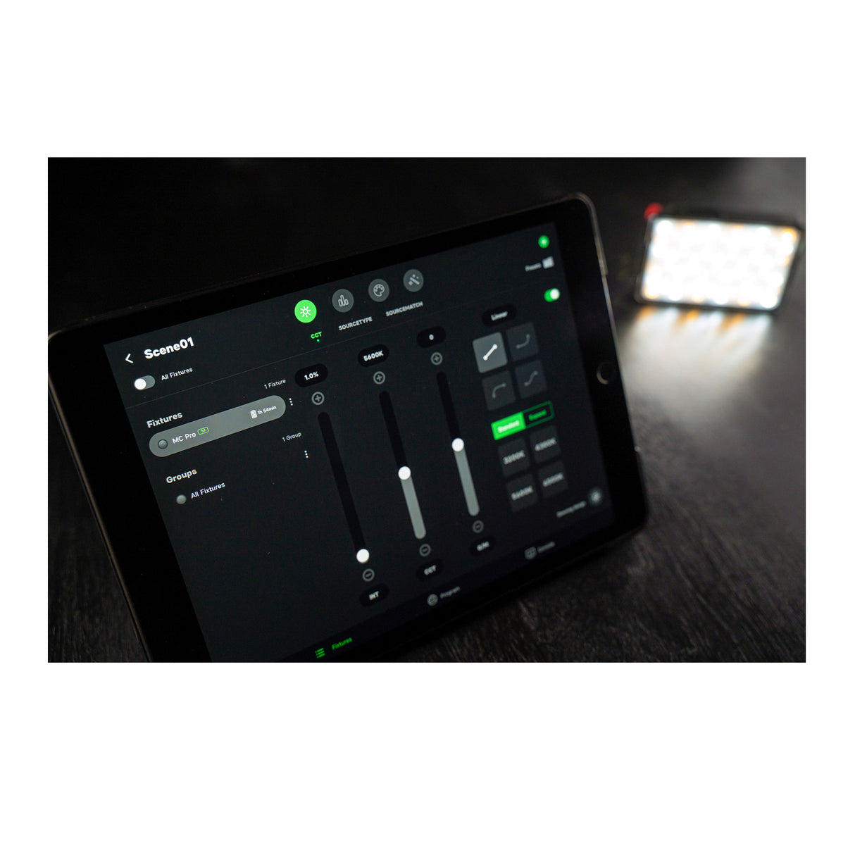 Aputure MC Pro 5W RGBWW Mini LED Panel Light