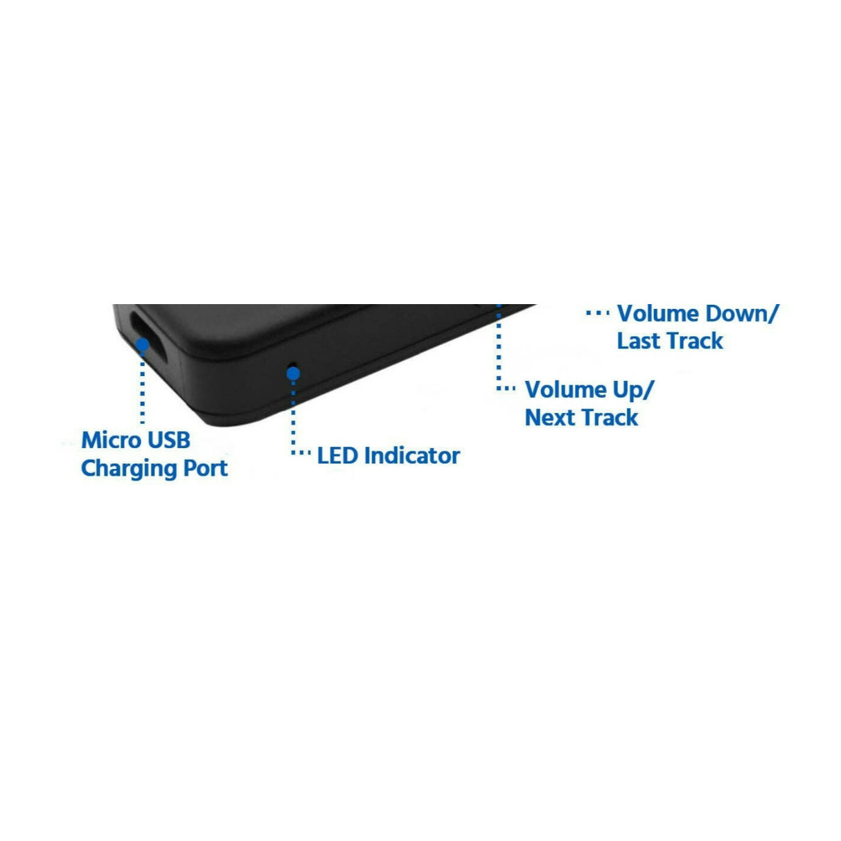 Monoprice Bluetooth 5 Receiver/Car Kit with Microphone, Audio Adapter and 3.5mm AUX Stereo Output