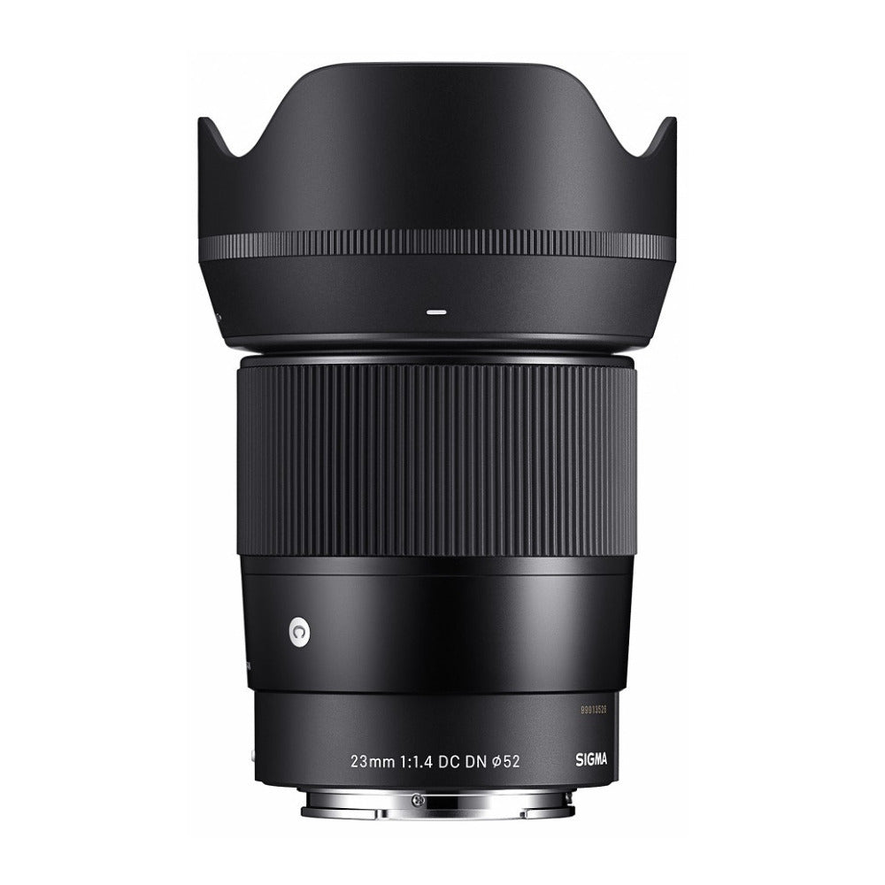 Sigma 23mm F1.4 DC DN Contemporary Series Large Aperture Lens for Sony E Mount w/Memory Card Bundle