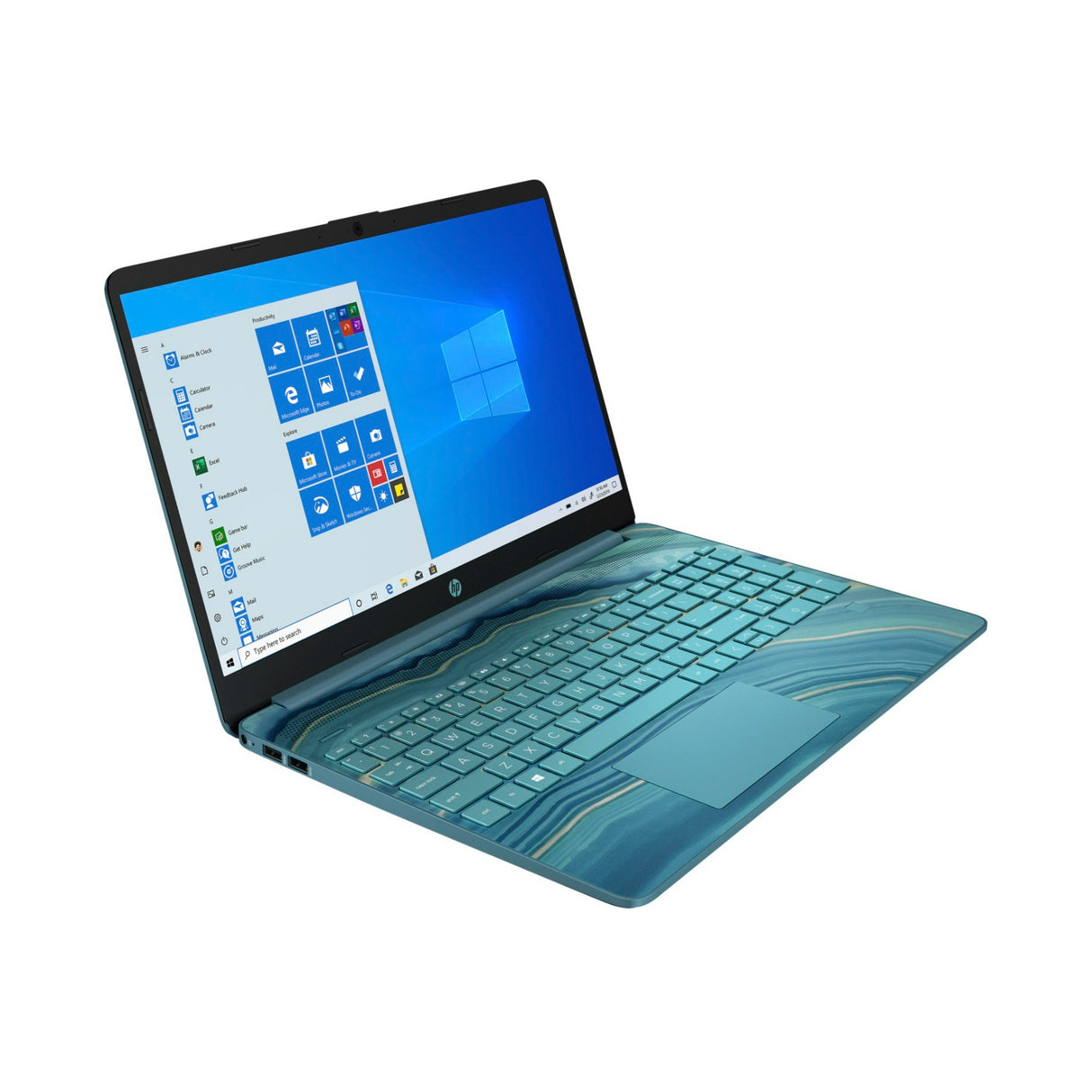 HP 12GB 512GB SSD 15.6-Inch Touchscreen i5-1155G7 4-Core Processor Laptop (Teal, Refurbished)