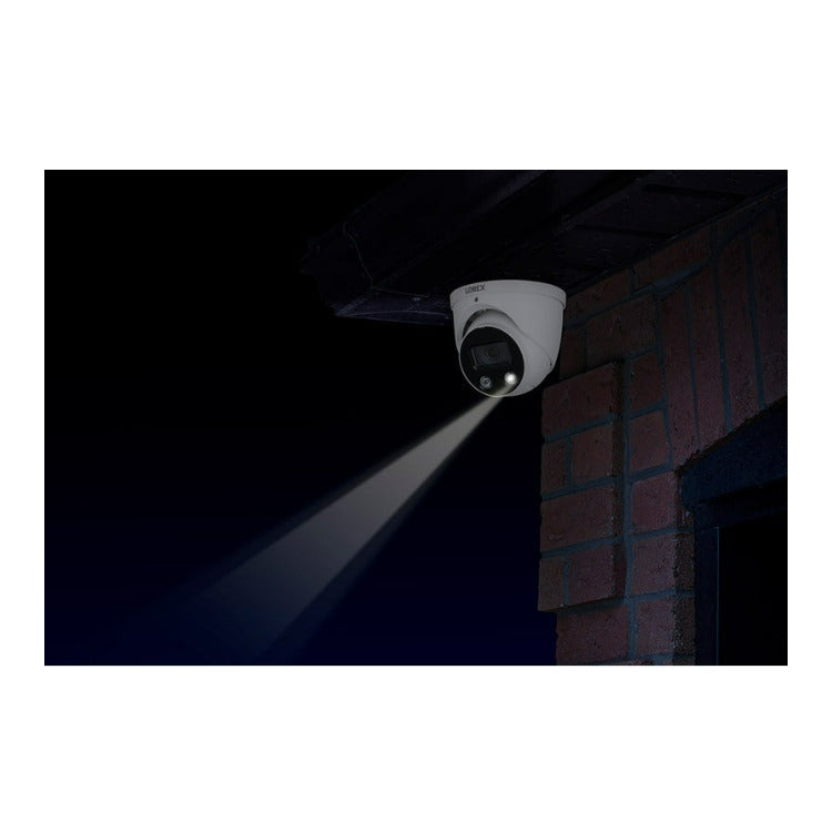 Lorex 4K Ultra HD Smart Deterrence IP 8MP Remote Access Dome Camera with Smart Motion Detection Plus