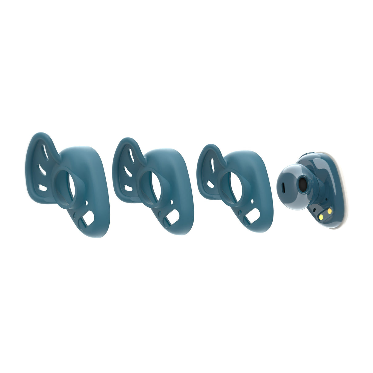 Cleer Audio Goal Sport True Wireless IPX4 Water Resistant Earbuds for Adventure and Workout (Stone)