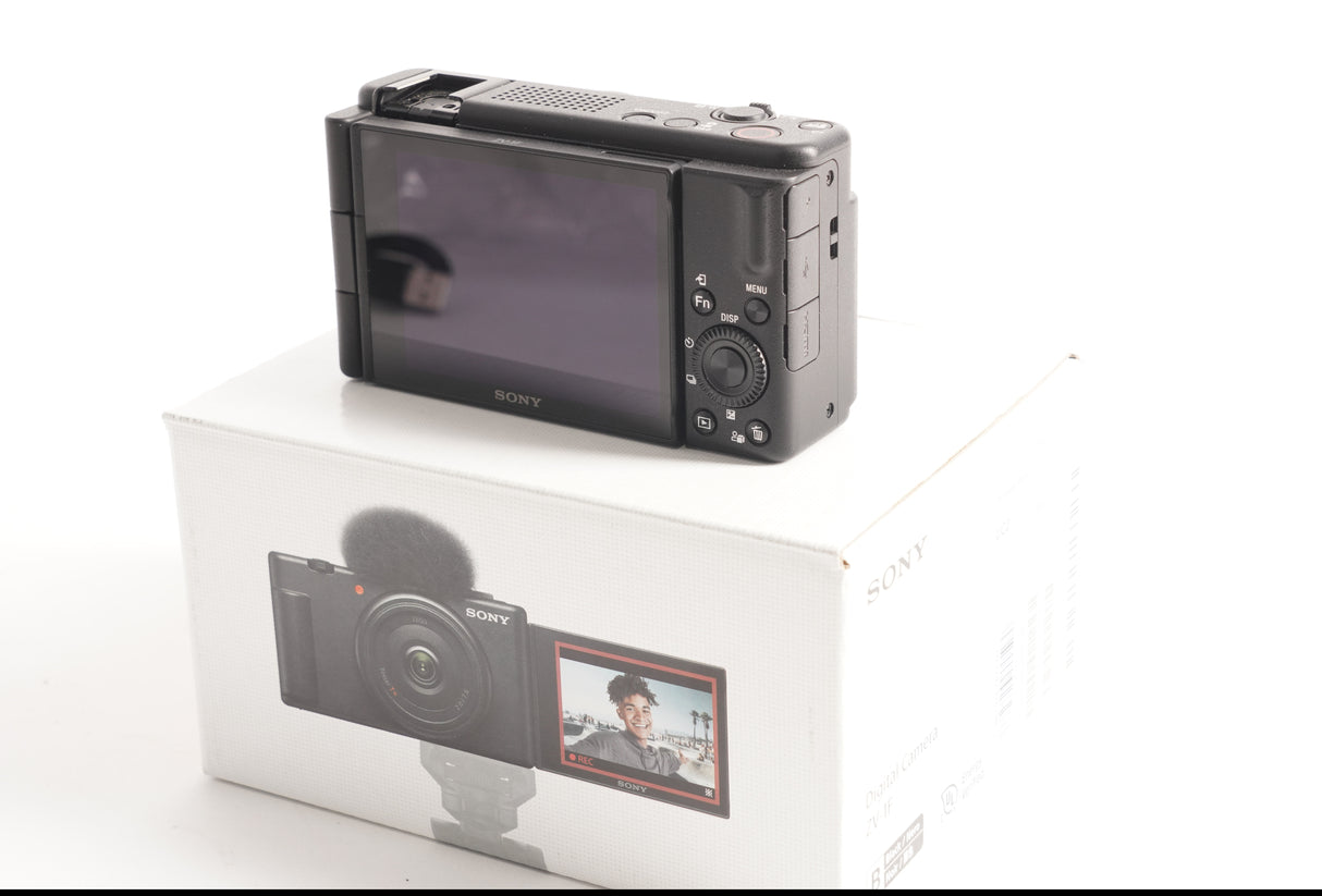 Sony ZV-1F Vlog Camera for Content Creators and Vloggers Black (Used)