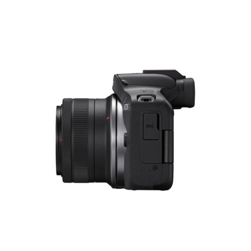 Canon EOS R50 Mirrorless Camera with 18-45mm and 55-210mm Lenses (Black)
