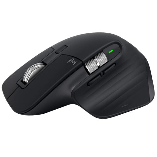 Logitech MX Master 3S Ergonomic Performance Wireless Mouse (Black)