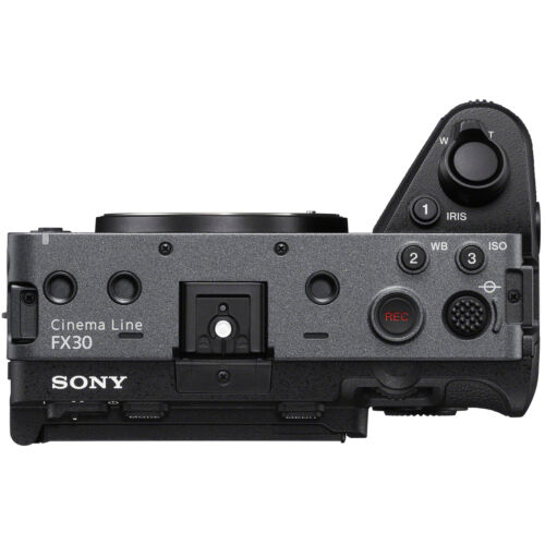 Sony Cinema Line FX30 Super 35 Camera (Body Only) - Compact cage-free design with 4K up to 120p
