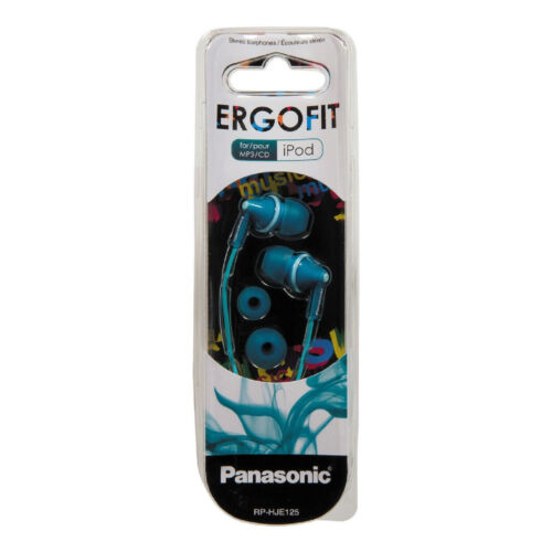 Panasonic ErgoFit In-Ear Earbud Headphones (Turquoise)