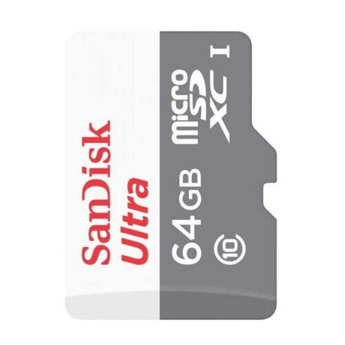 SanDisk Ultra 64GB 100MB/s UHS-I Class 10 microSDHC Card