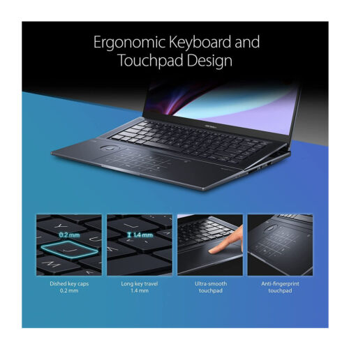Asus ZenBook Pro 16-Inch 4K OLED 3840x2400 Resolution 2 TB Storage Touchscreen Notebook