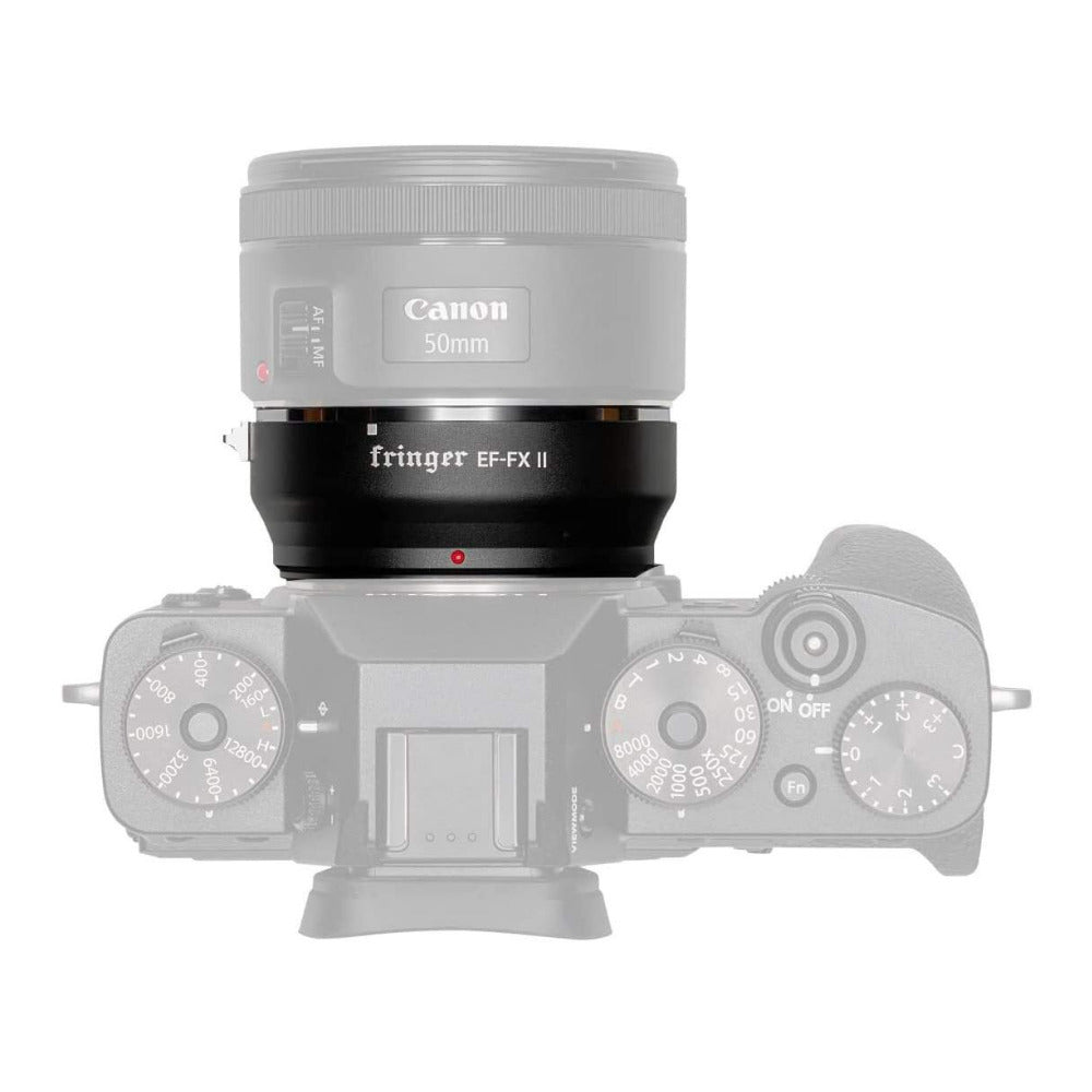 Fringer EF-FX II Adapter for Canon EF Mount and Fujifilm X Mount with Fast PDAF and EXIF Recording