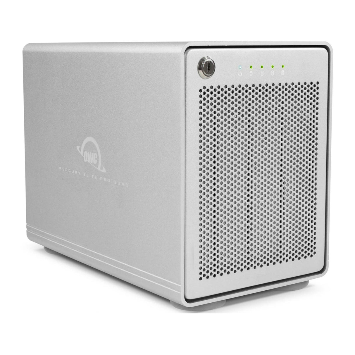 OWC Mercury Elite Pro Quad 4-Bay USB 3.1 Gen 2 Type-C Cool and Quiet RAID Aluminum Enclosure