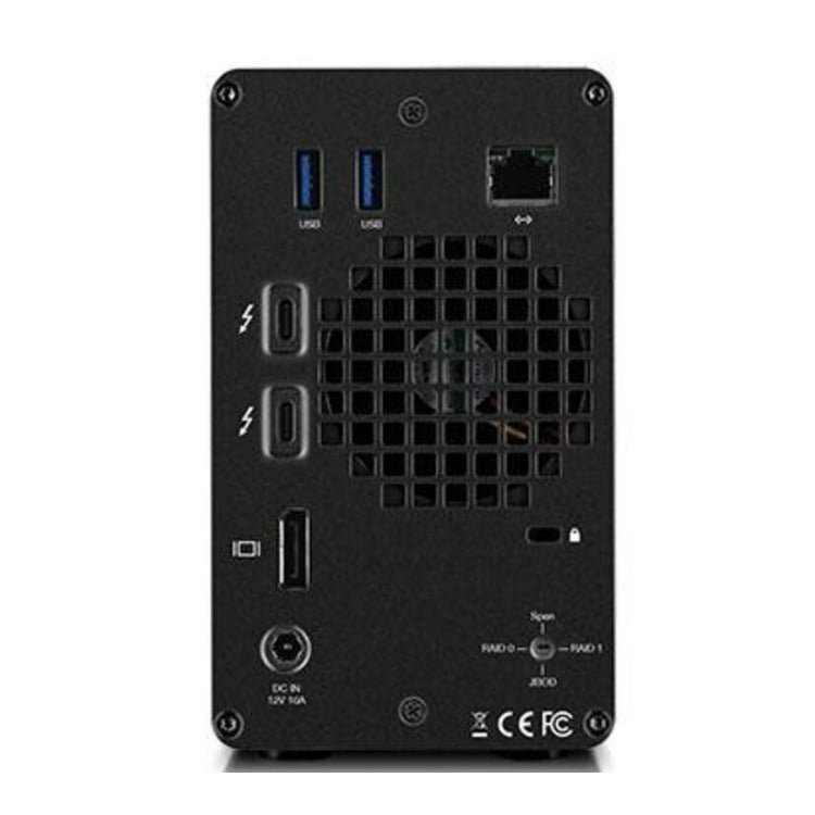 OWC Gemini Thunderbolt Dock and Dual-Bay RAID External Storage Enclosure (Black)