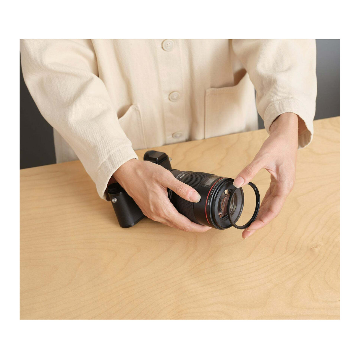 Urth 77mm Magnetic UV Nano-Coating German B270 Schott Optical Glass Lens Filter Plus+ (Black)