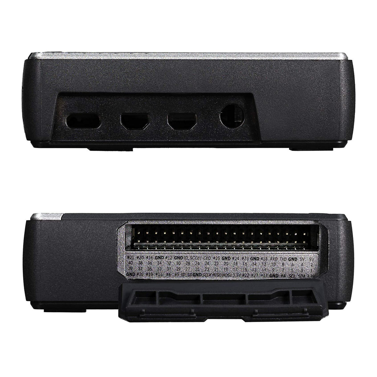 Cooler Master Pi Case 40 with Aluminum Core Heatsink, Easy-Access Ports, and Universal Mounting