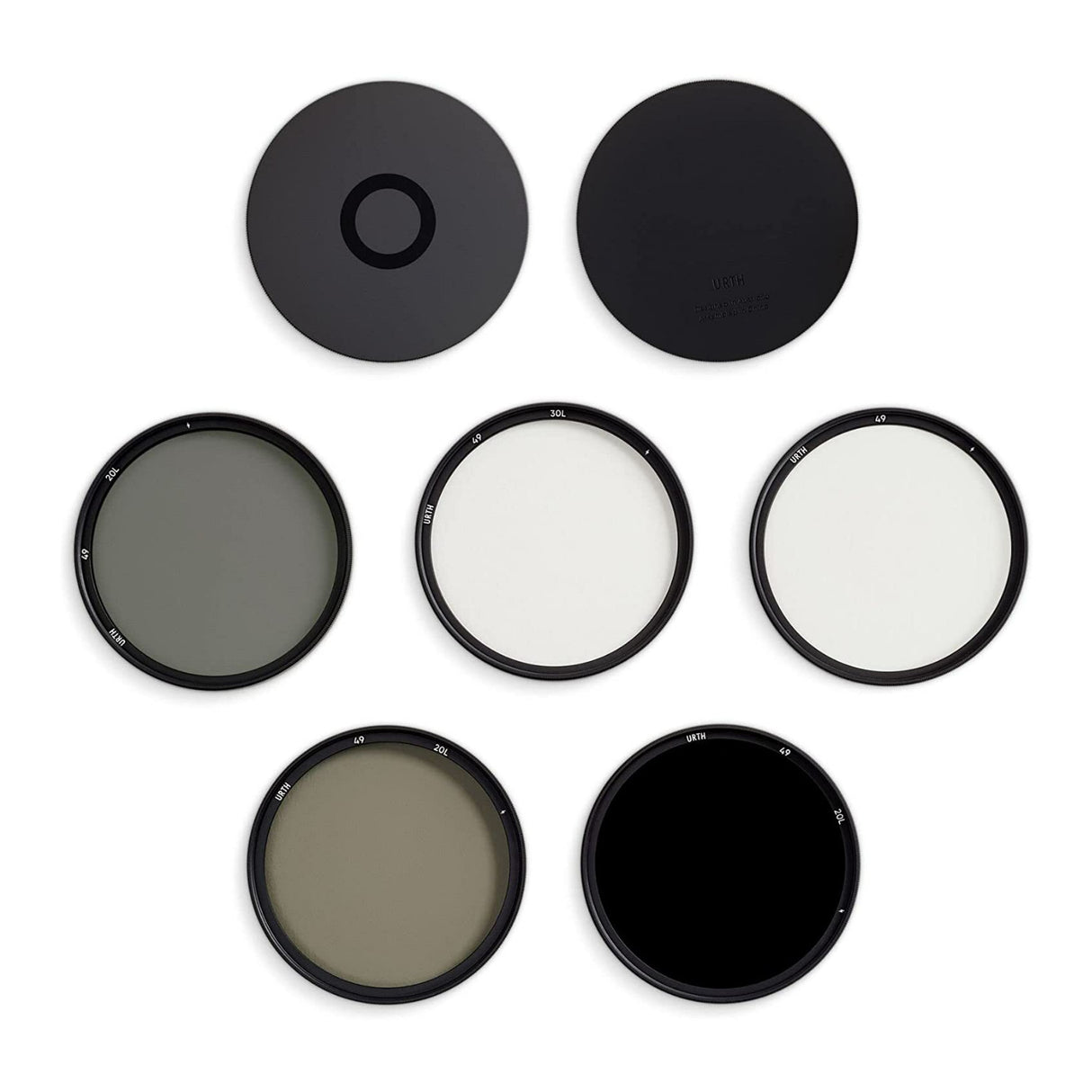 Urth 49mm Magnetic UV, CPL Polarizing, ND8, and ND1000 Filter Plus+ Kit