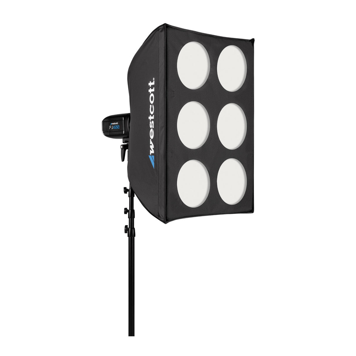 Westcott Pro Light Adjustable Corner and 1.5-Inch Hook-And-Loop Lining Mods 2 x 3 (Rapid Box Switch)