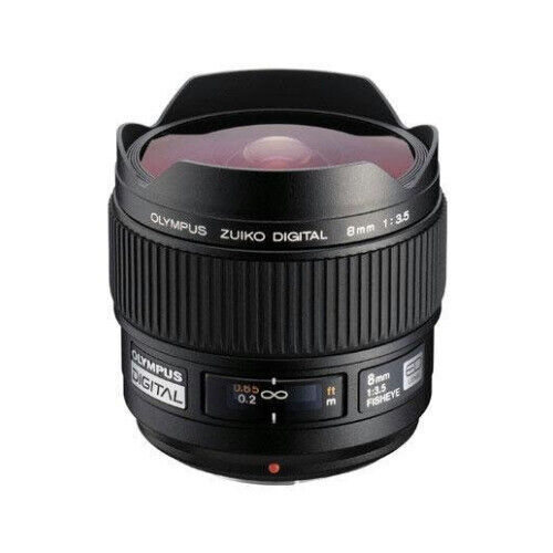 Olympus Zuiko 8mm f/3.5 E-ED Digital Fish-Eye Mirrorless Lens