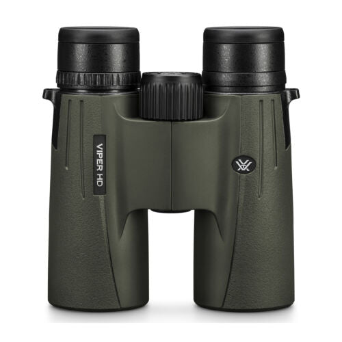 Vortex 10x42 Viper HD Roof Prism Binoculars with Bino Caddy Harness and Accessory Bundle