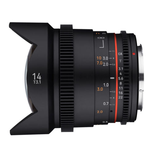 Rokinon 14mm T3.1 Cine DSX Ultra Wide Angle Lens for Sony E