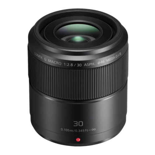 Panasonic LUMIX G MACRO 30mm f/2.8 ASPH. MEGA O.I.S. Lens for Micro Four Thirds Camera