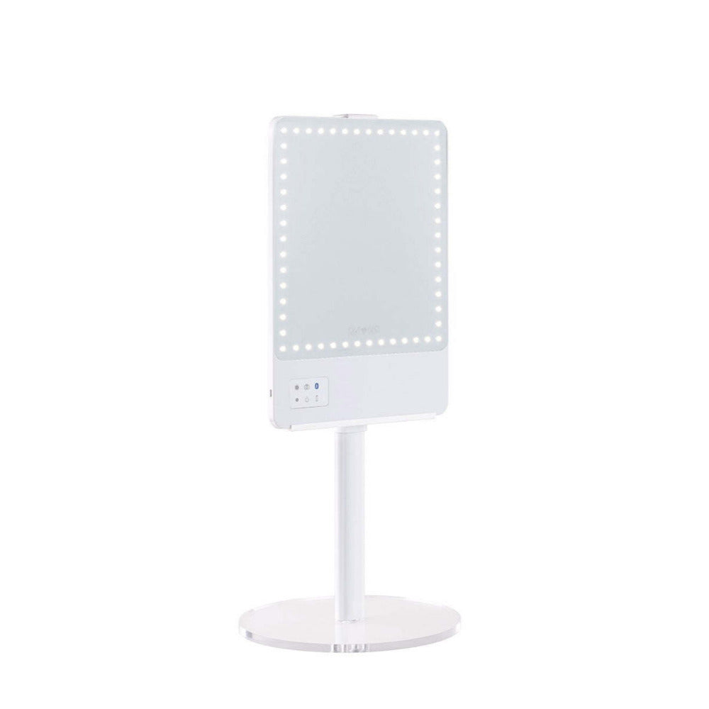 Glamcor RIKI LOVES RIKI RIKI Skinny Adjustable Vanity Mirror Stand (White)