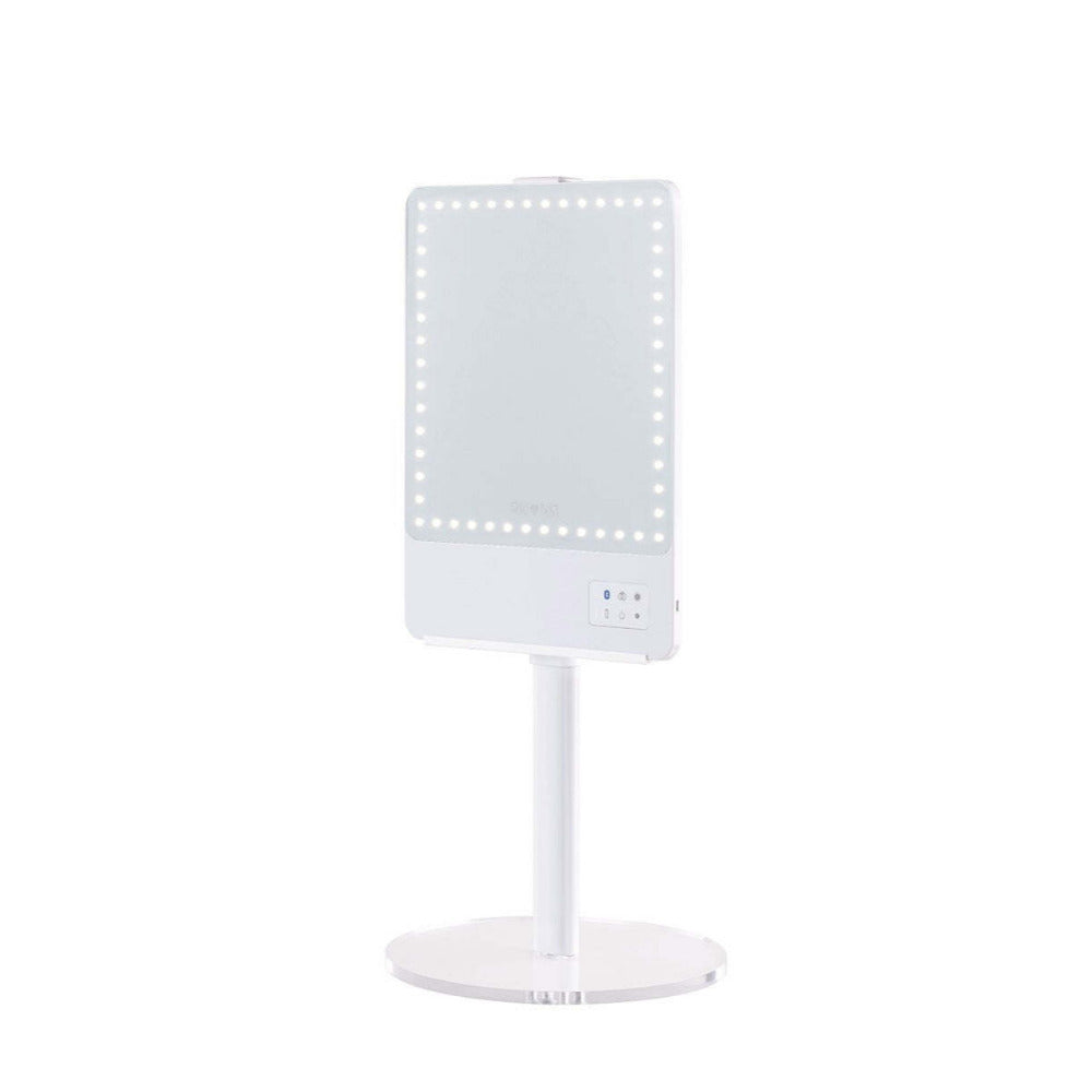 Glamcor RIKI LOVES RIKI RIKI Skinny Adjustable Vanity Mirror Stand (White)
