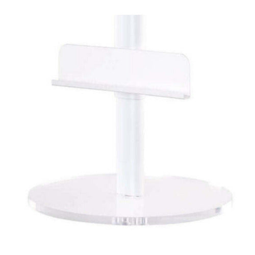 Glamcor RIKI LOVES RIKI RIKI Skinny Adjustable Vanity Mirror Stand (White)