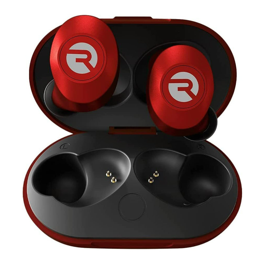 Raycon The Everyday Bluetooth Splash Resistant IPX6 Wireless Earbuds (Flare Red)