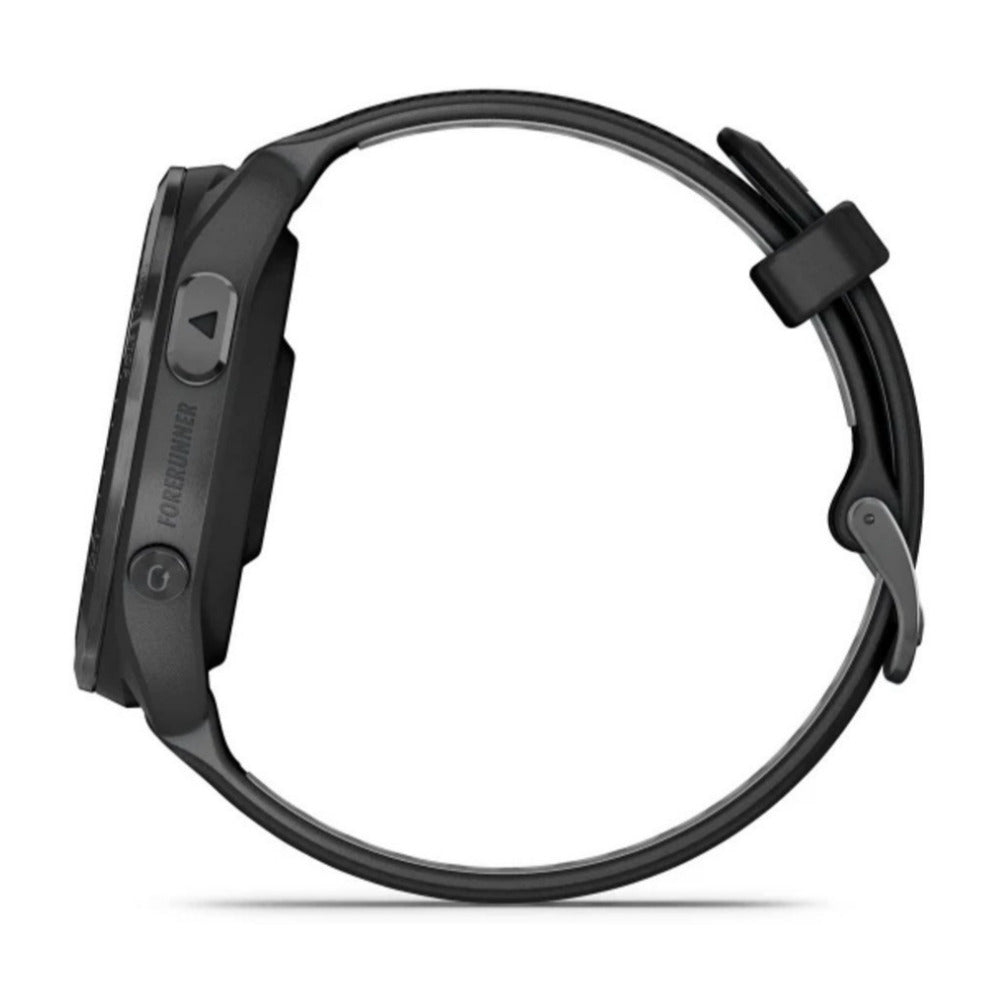 Garmin Forerunner 965 GPS 1.4-Inch Display Titanium Bezel Made Running Smartwatch(Black/Powder Gray)