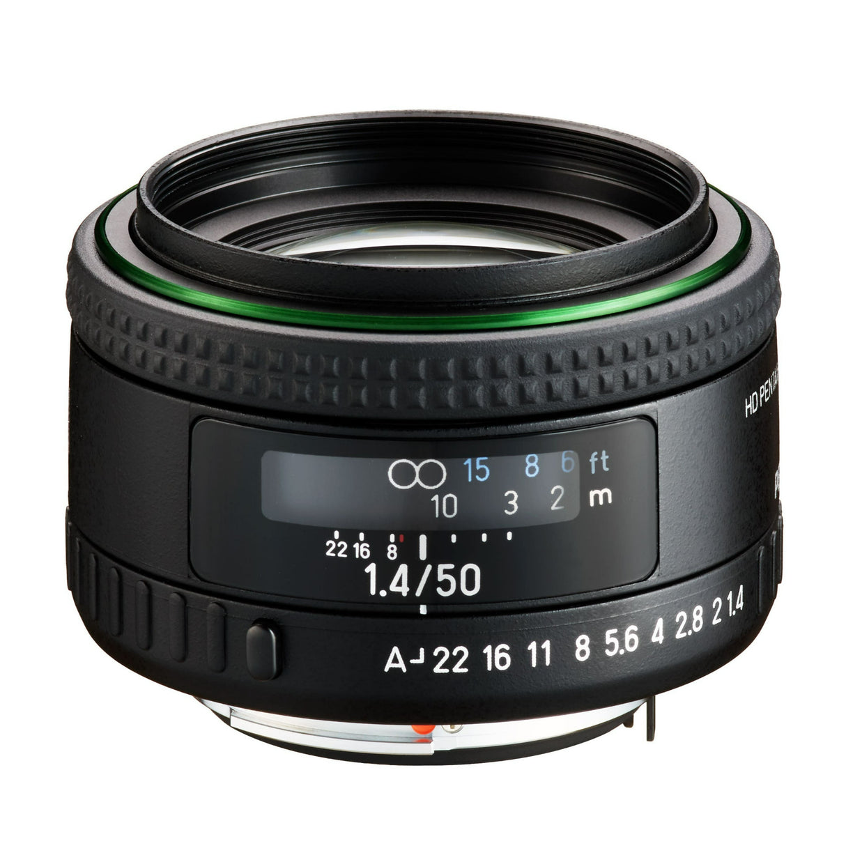 PENTAX-FA 50mm F1.4 Large Aperture HD Coating Contemporary Design Lens (Black Matte Finish)