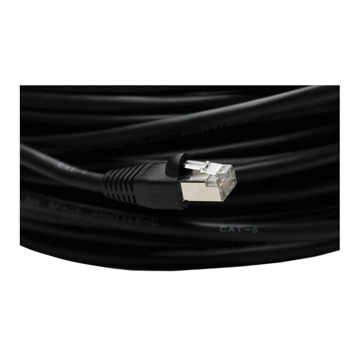 Lorex 200-Feet CAT6 Waterproof, Fire-Resistant, and UV Treated Outdoor Extension Cable (Black)