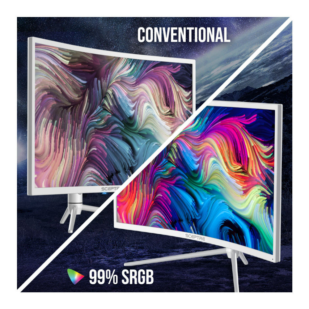 Sceptre 24-Inch FHD 1080p, 98 Percent sRGB, 1ms MPRT ResponseTime, 165Hz Refresh Rate Gaming Monitor