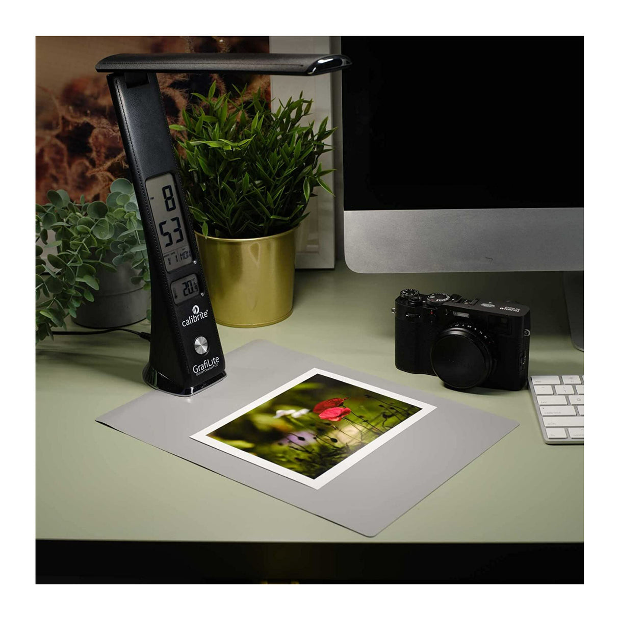 Calibrite GrafiLite CRI 95+ LED Professional Viewing Lamp with 3 Color Temperature Settings