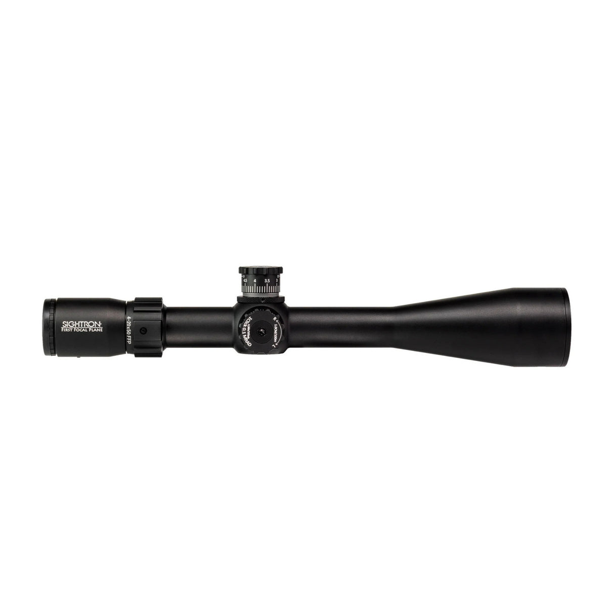 Sightron S-TAC 4-20x50 30mm Zero Stop Waterproof and Fogproof Riflescope with MOA-3 Reticle (Black)