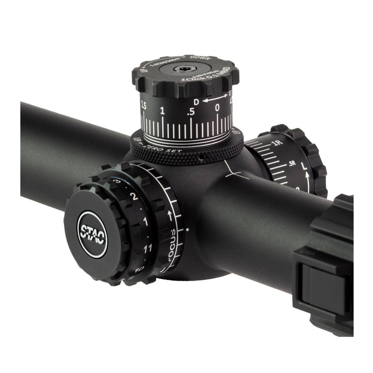 Sightron S-TAC 4-20x50 30mm Zero Stop Waterproof and Fogproof Riflescope with MOA-3 Reticle (Black)