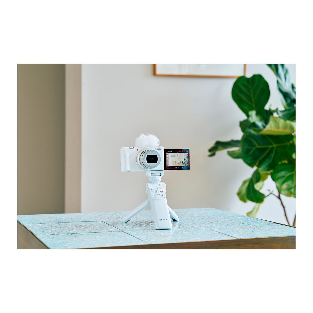 Sony ZV-1 II Vlog Camera for Content Creators and Vloggers (White)