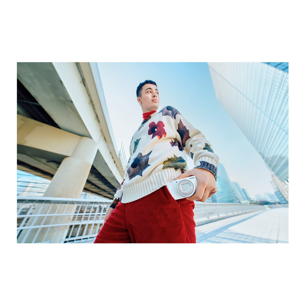 Sony ZV-1 II Vlog Camera for Content Creators and Vloggers (White)