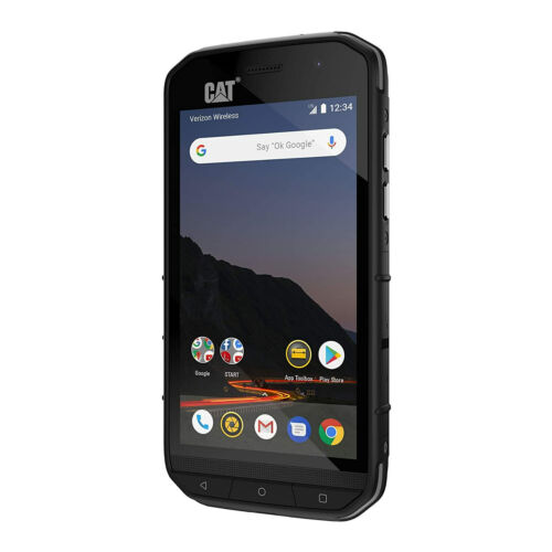 Cat S48c Unlocked Rugged Waterproof CDMA Technology Long Battery Life Smartphone (Black)