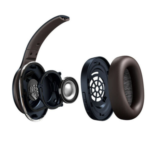 Cleer Enduro ANC Noise Canceling 2-Mic Wireless Headphones with Ambient Awareness Mode (Navy)