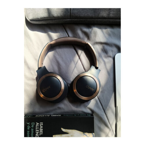 Cleer Enduro ANC Noise Canceling 2-Mic Wireless Headphones with Ambient Awareness Mode (Navy)