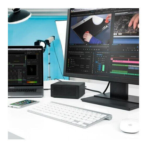 OWC Express 4M2 Four-Slot Thunderbolt M.2 NVMe SSD Enclosure with SoftRAID XT