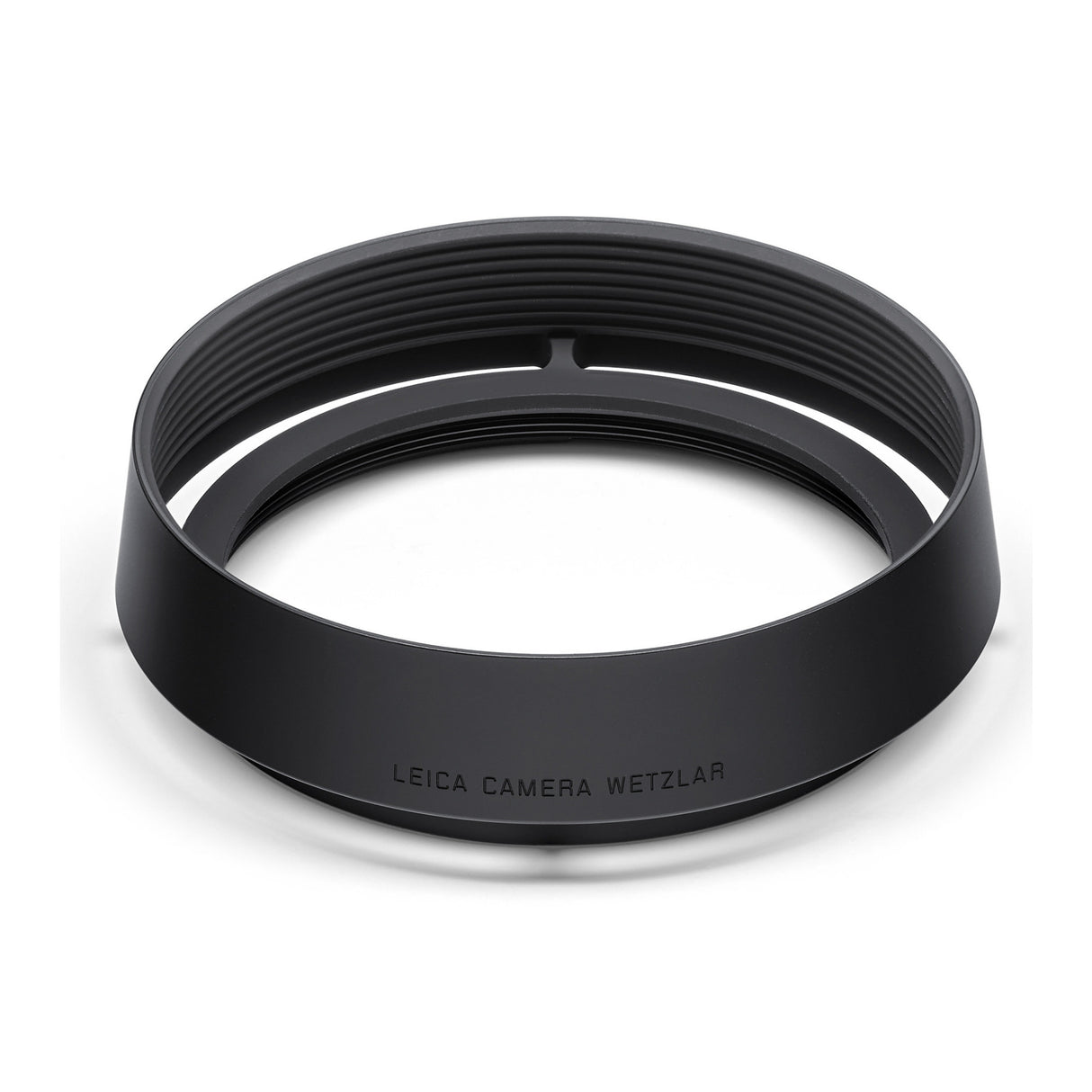Leica Retro Look Round Aluminum Made Flexible and Versatile Lens Hood (Black)