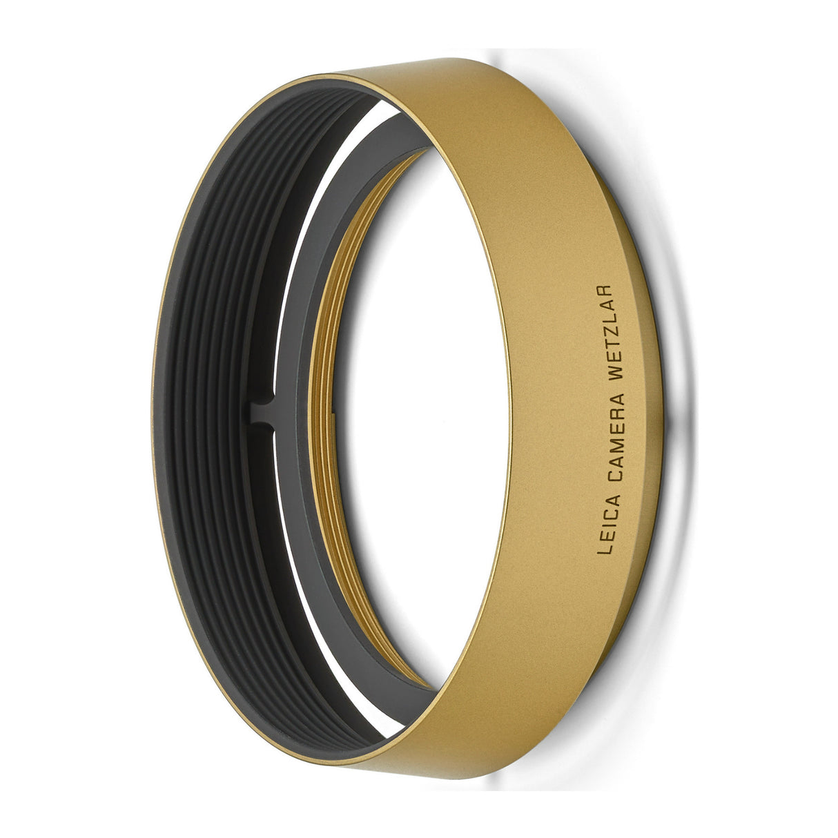 Leica Retro Look Round Brass Made Flexible Lens Hood (Blasted Finish)