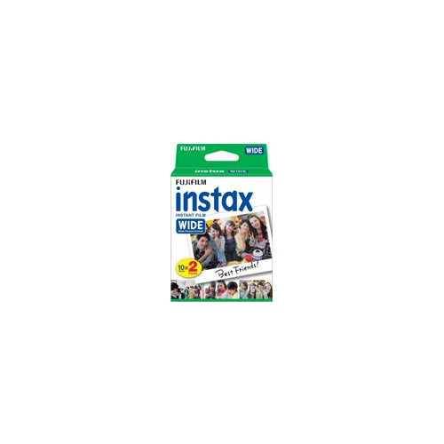 Fujifilm instax Wide Instant Film Pack (100 Exposures) Bundle with PhotoBox and Acrylic Frames