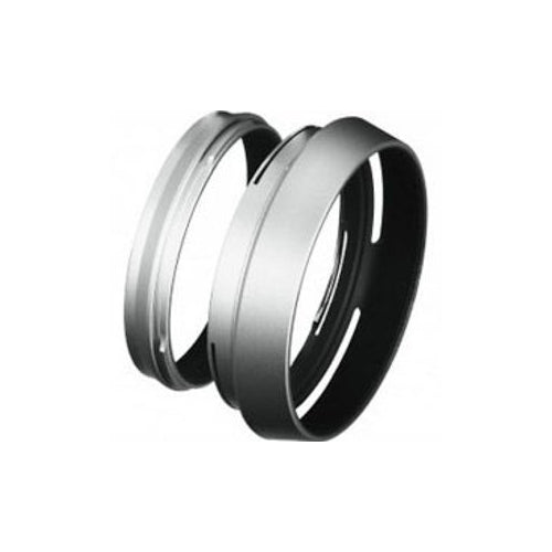 Fujifilm Lens Hood and Adapter Ring for X100 and X100S Cameras (Silver)