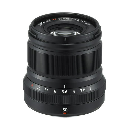 Fujifilm XF 50mm f/2 R WR Lens (Black)