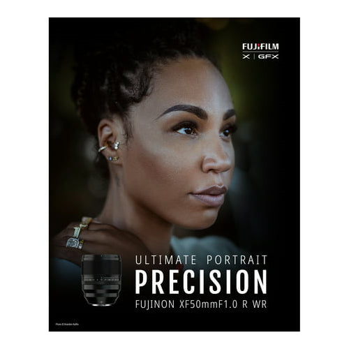 Fujifilm XF 50mm f/1.0 R WR Lens (Black)