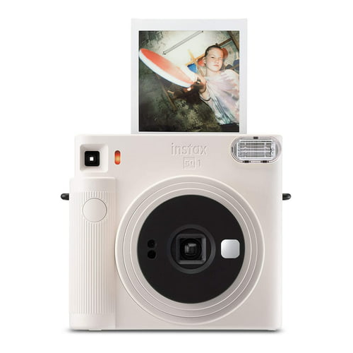 Fujifilm Instax Square SQ1 Instant Camera (Chalk White)