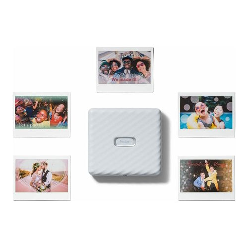 Fujifilm Instax Link Wide Instant Photo Printer with Instant Film and Monochrome Film Bundle