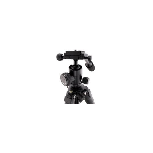 Nikon 16749 Compact Outdoor Four-Section Aluminum Alloy Expandable Tripod with Grip Handle (Black)